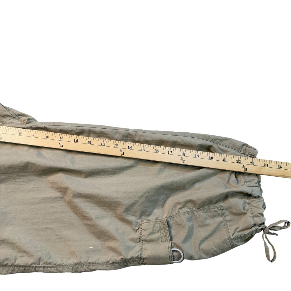North Face Cargo‎ Capri Pants Womens L Beige Tan Hiking Outdoor Utility - Picture 12 of 12